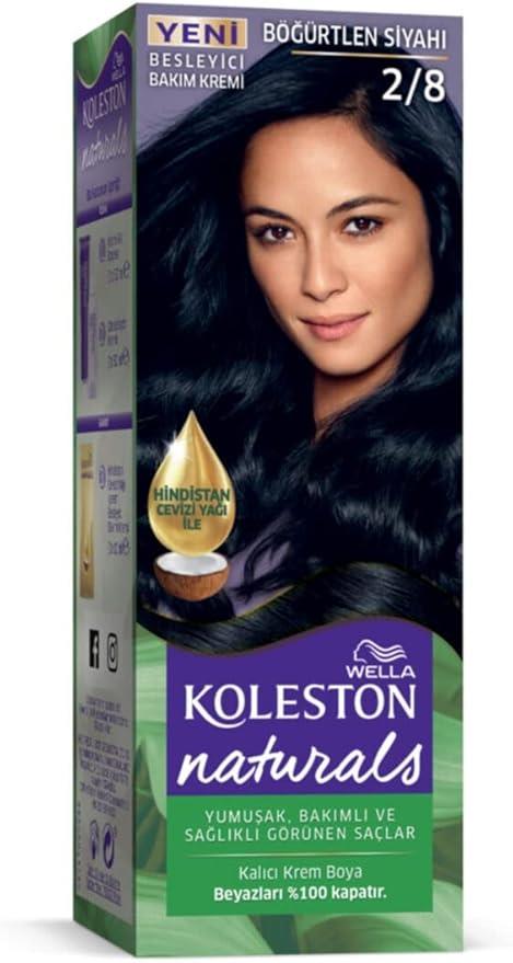 Koleston Naturals 2 8 Böğürtlen Siyahı Saç Boyası