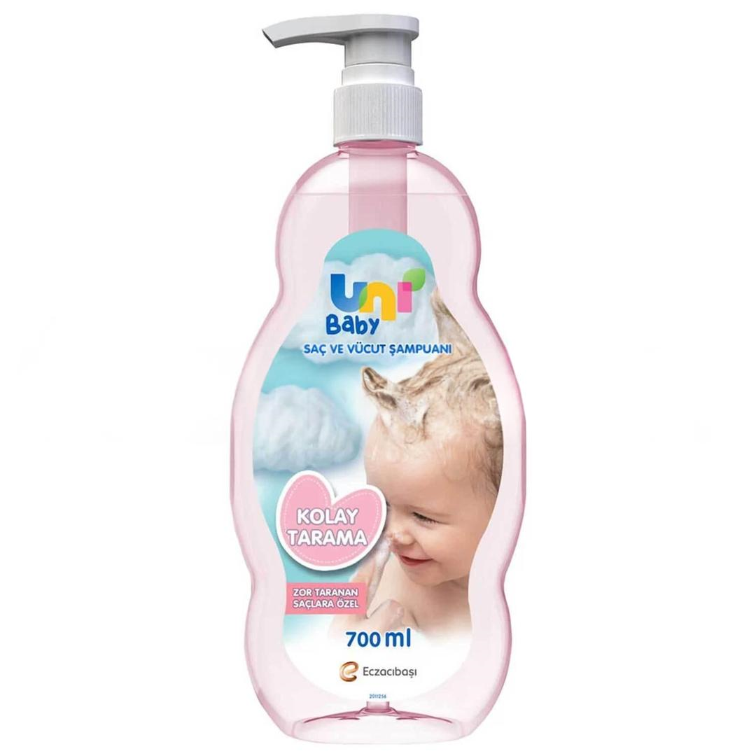 Uni Baby Boyasız Şampuan Kolay Tarama 700 ml