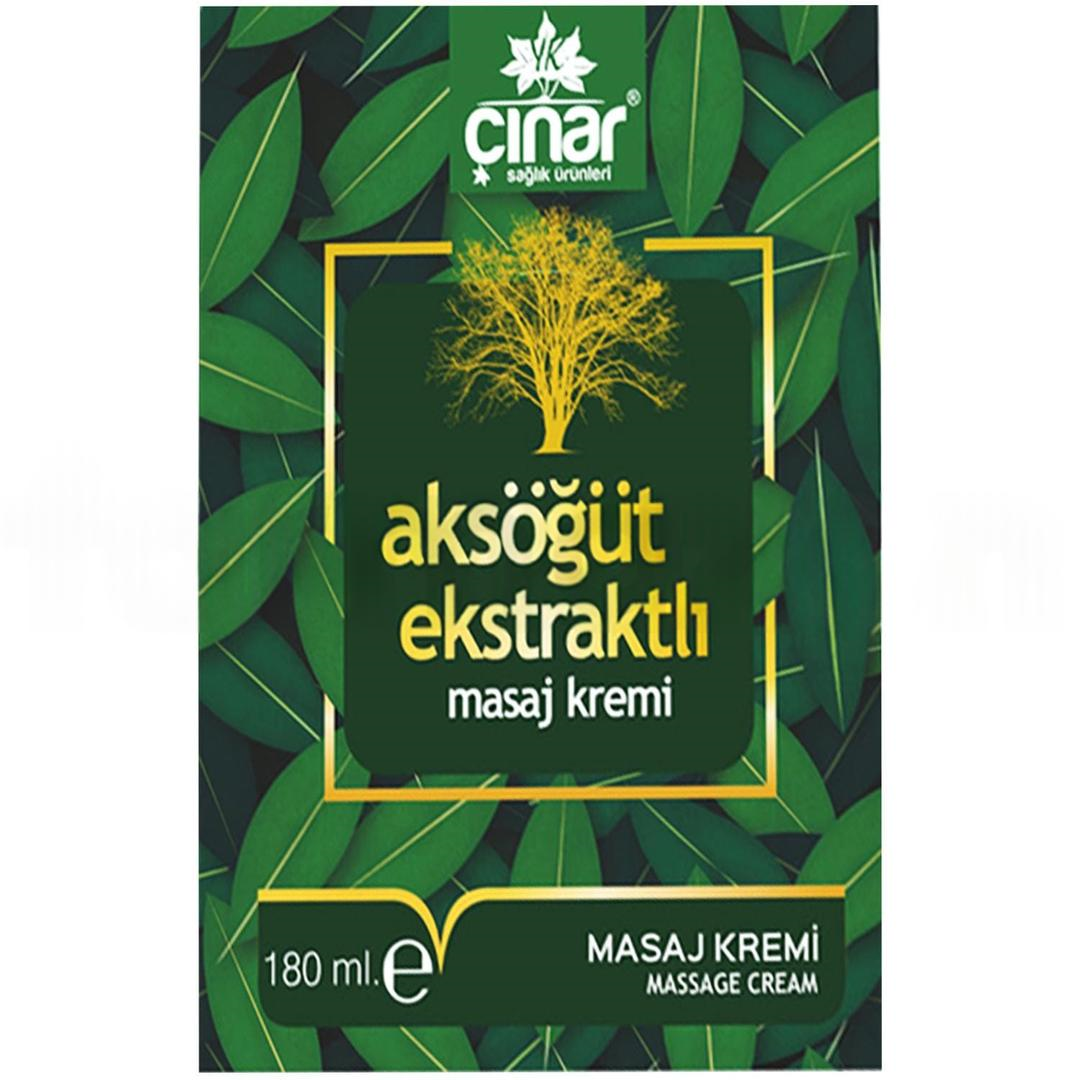 Çınar Aksöğüt Ekstraktlı Masaj Kremi 180 ml