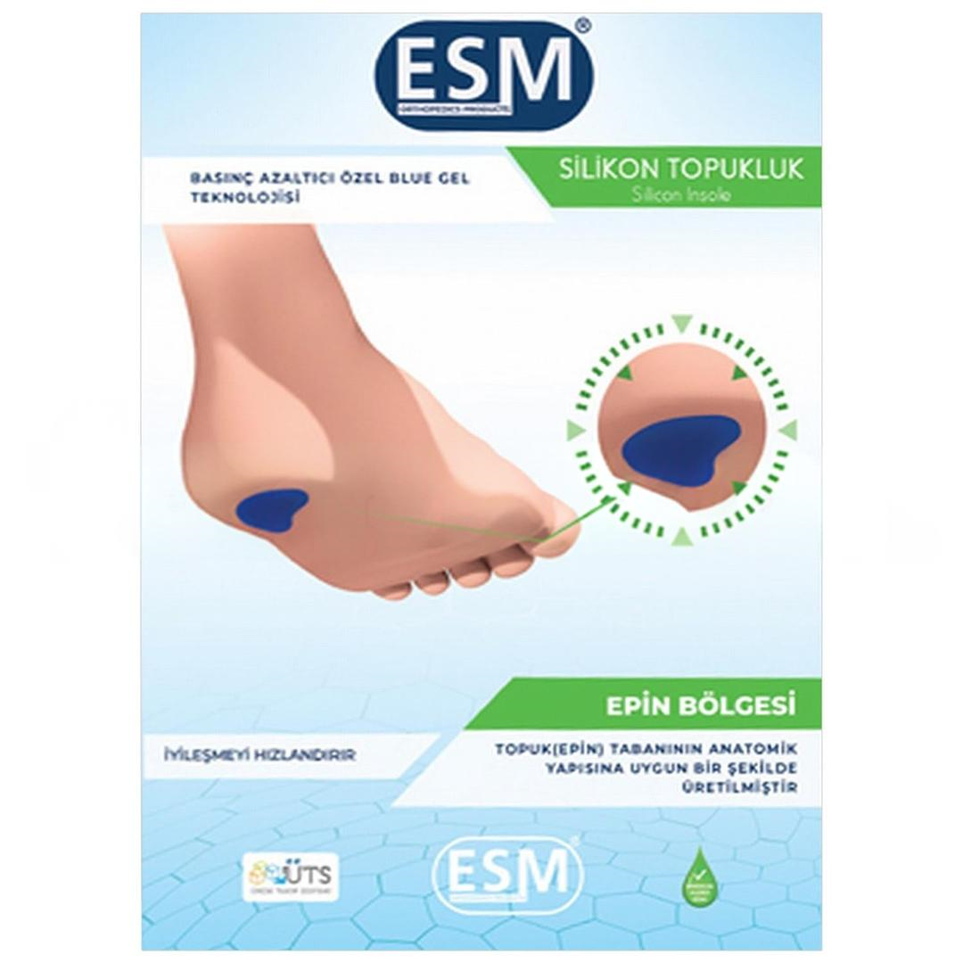 ESM Silikon Topukluk Small