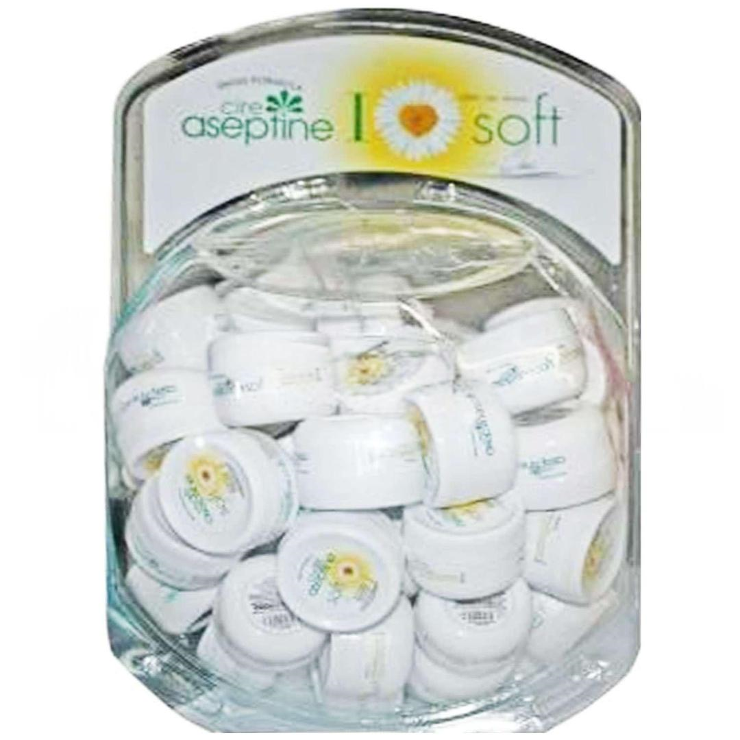 Cire Aseptine Soft Papatya Özlü 30 ml 50'li Fanus