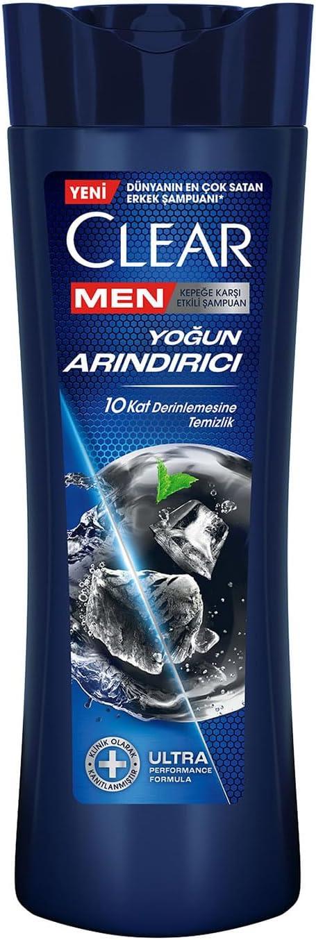 Clear Men Yoğun Arındırıcı Kömür Kepeğe Karşı Etkili Şampuan 350 ml
