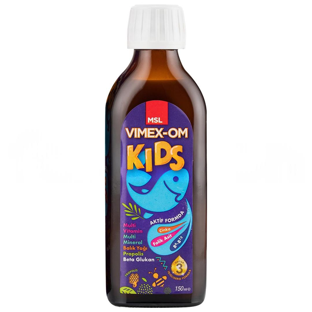 MSL Vimex-Om Kids Şurup 150 ml - Eski Ambalaj
