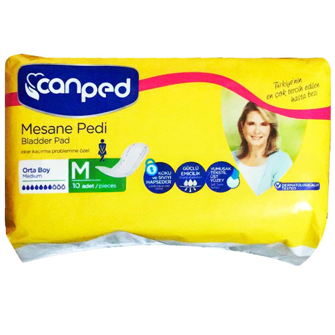 Canped Mesane Pedi Kadın Medium 10'lu - Eski Ambalaj
