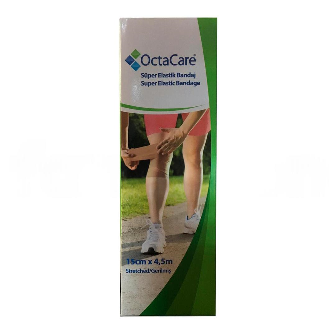 Octacare Süper Elastik Bandaj 15cm x 4,5m
