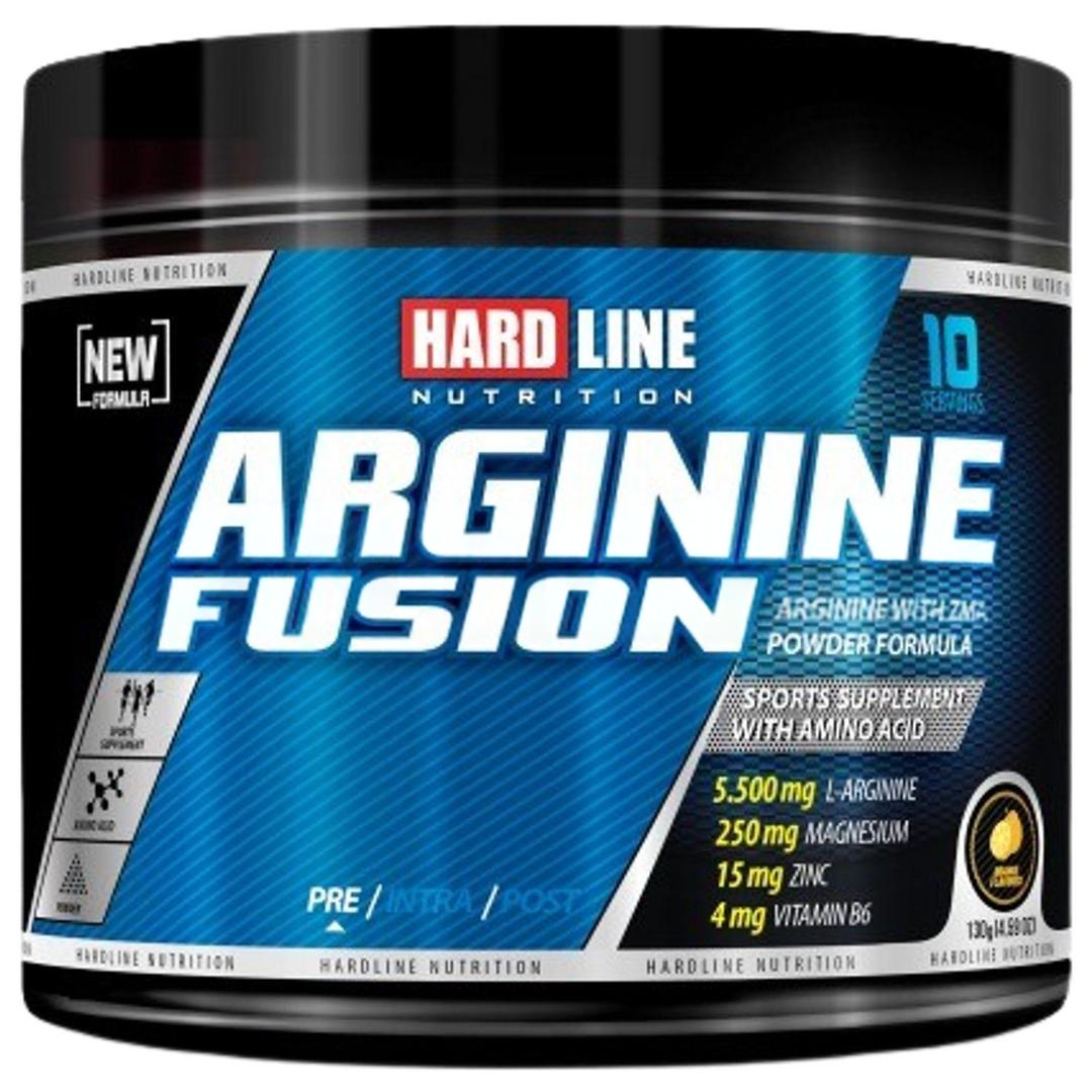 Hardline Nutrition Arginine Fusion 130 gr - Portakal