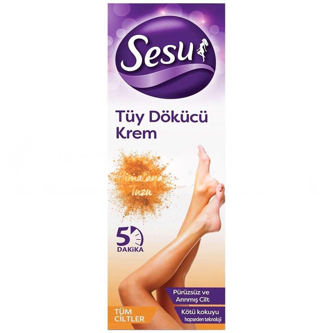 Sesu Tüy Dökücü Krem Tüm Ciltler Himalaya Tuzu 100 ml