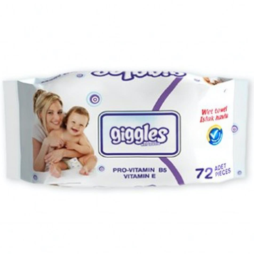 Giggles Islak Havlu 72'li