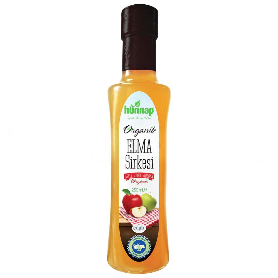 Hünnap Organik Elma Sirkesi 250 ml