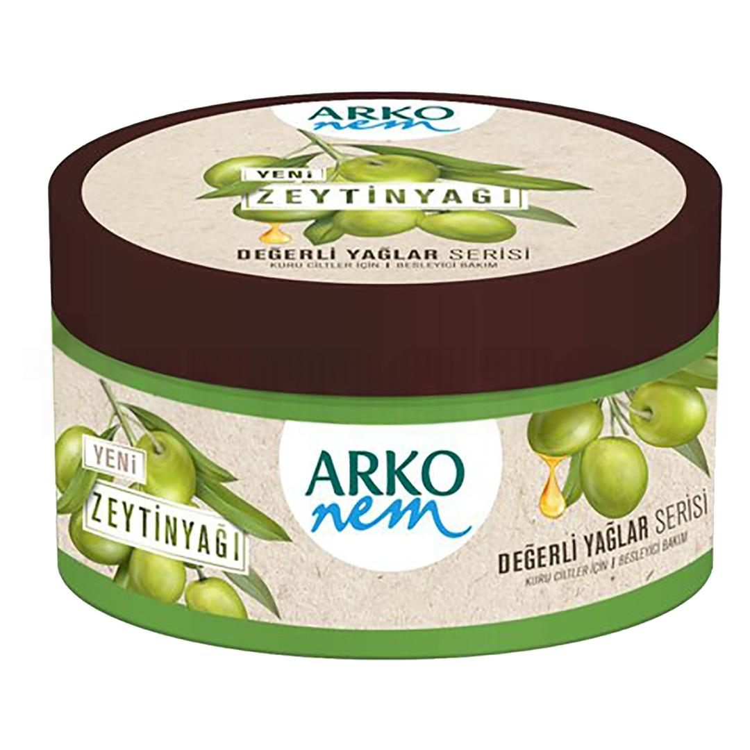 Arko Nem Değerli Yağlar Serisi Zeytinyağı Özlü Krem Kavanoz 250 ml - Eski Ambalaj