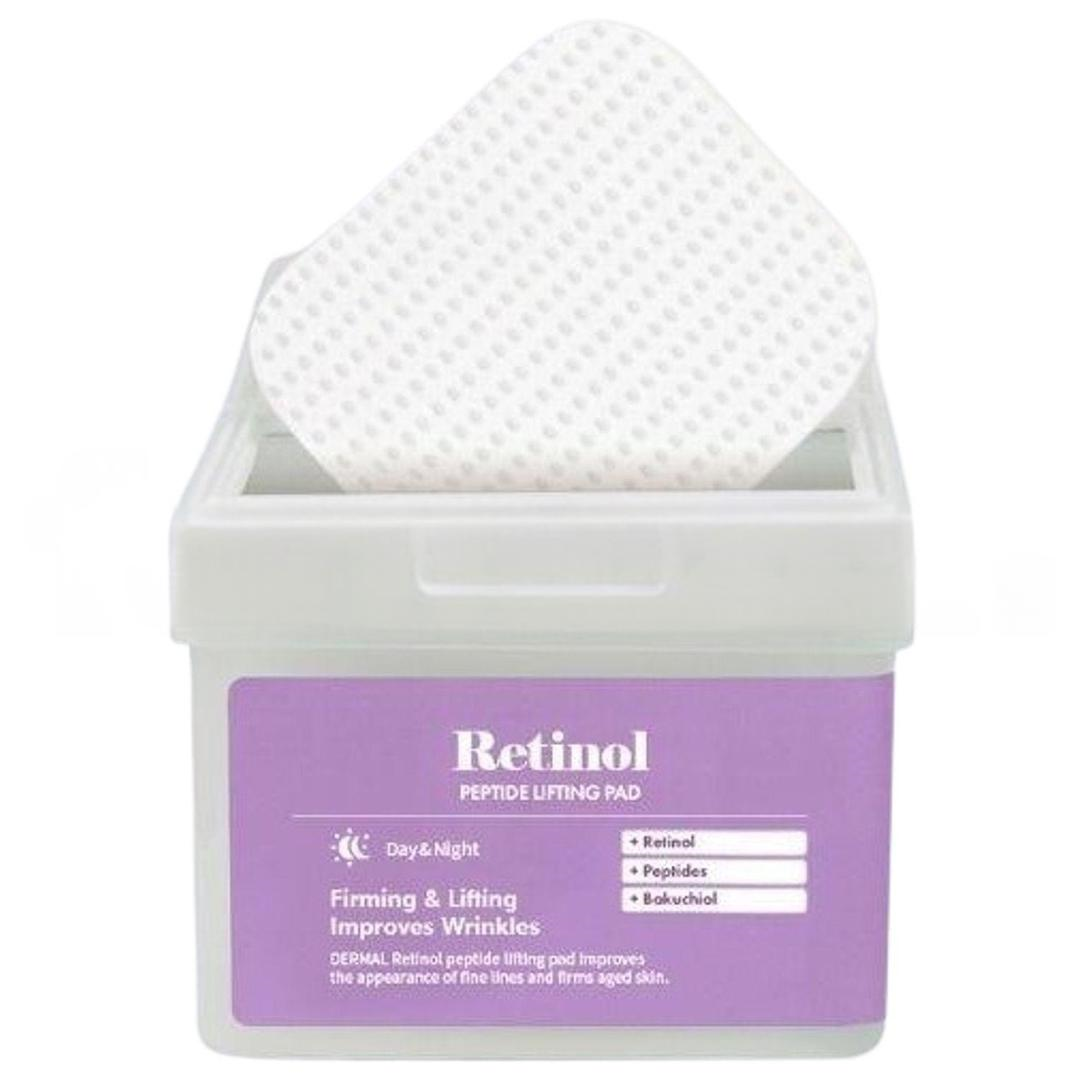Dermal Retinol Peptide Kırışıklık Önleyici Onarıcı ve Sıkılaştırıcı Bakım Pedleri 120 Adet