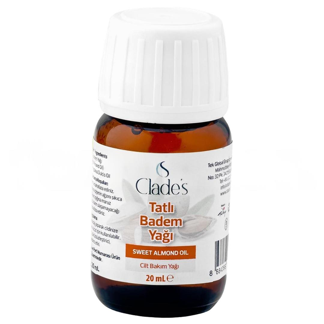 Clade's Tatlı Badem Yağı 20 ml