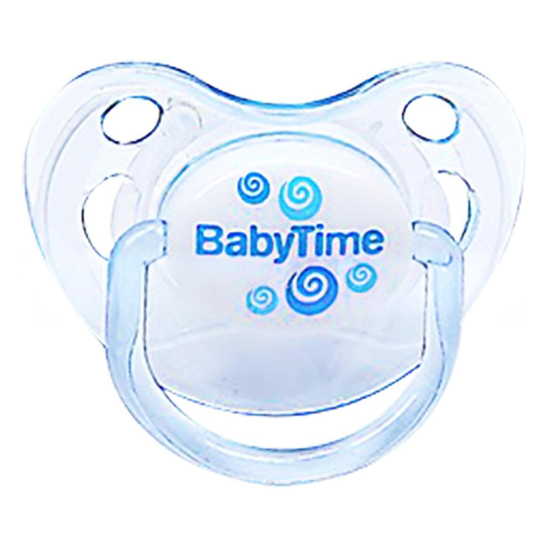 Baby Time Silikon Damaklı & Koruyucu Kapaklı Akide Gövdeli Emzik No: 2