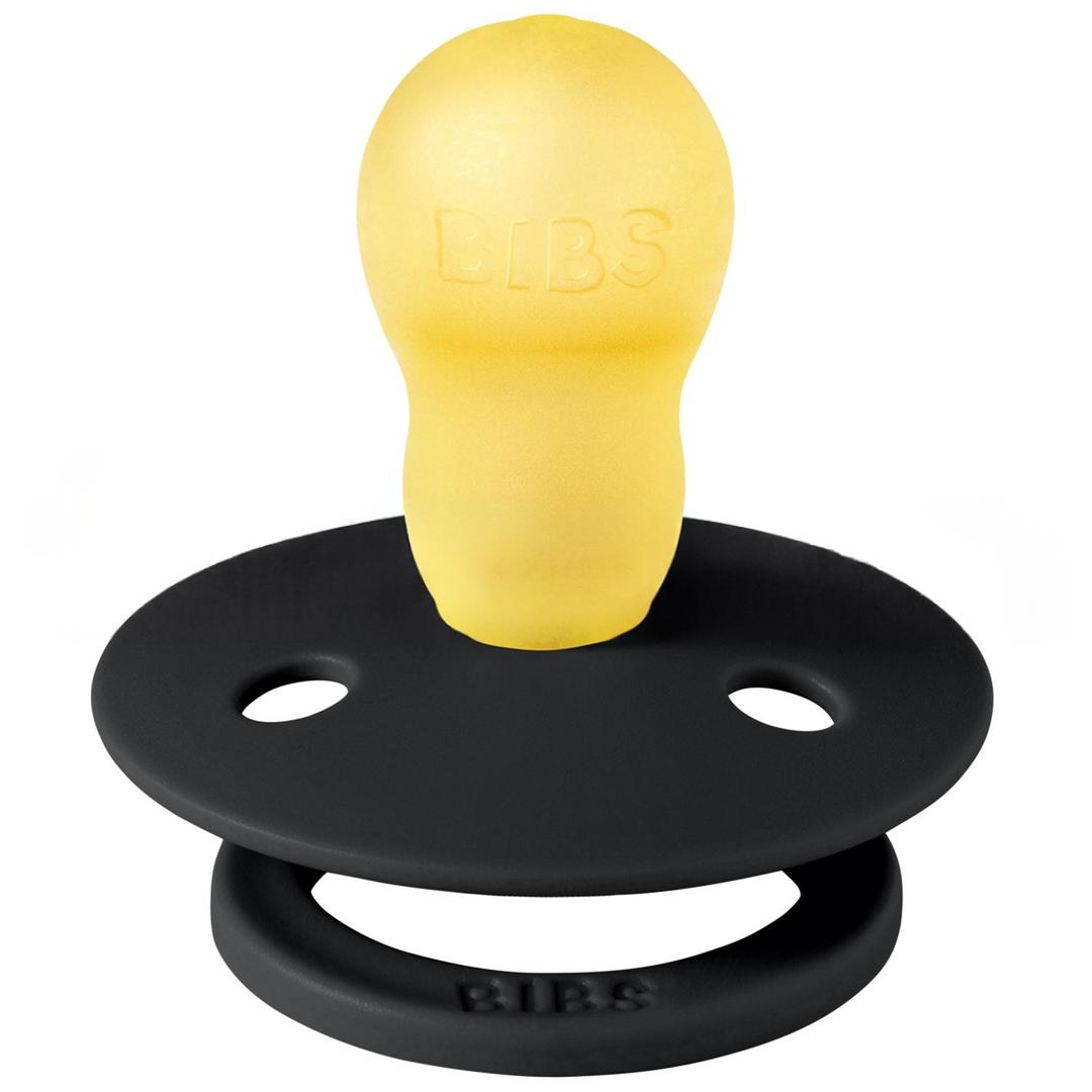 Bibs Colour Kauçuk 18+ Ay Emzik - Black