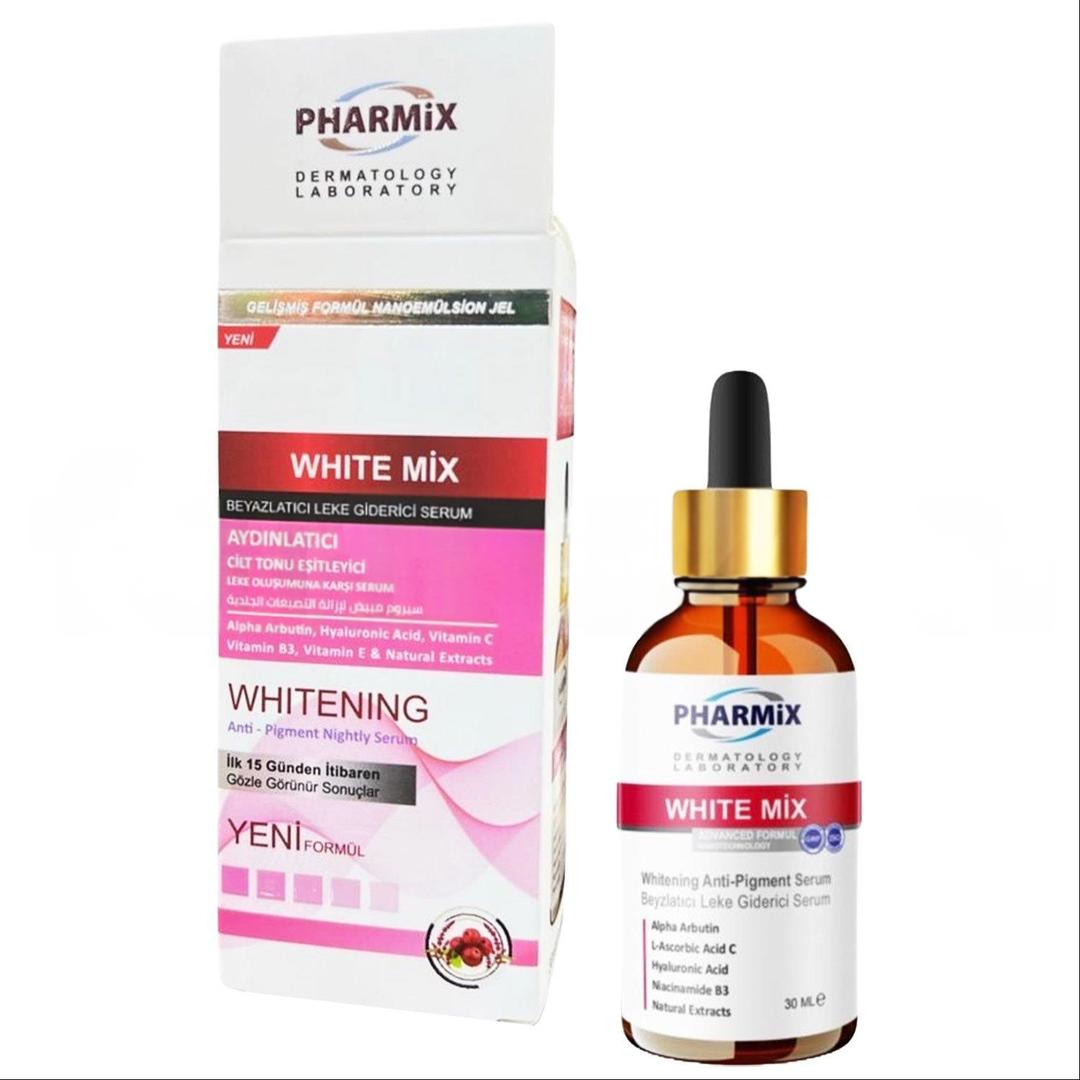 Pharmix White Mix Beyazlatıcı Leke Giderici Serum 30 ml