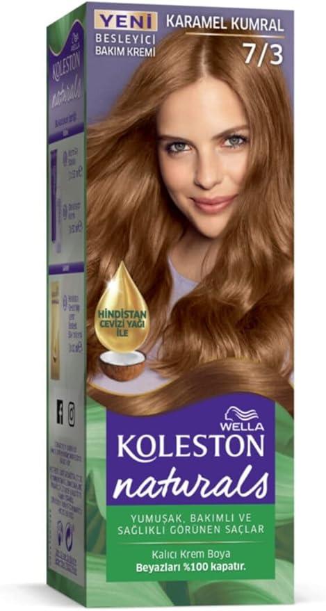 Wella Koleston Naturals 7/3 Karamel Kumral Saç Boyası