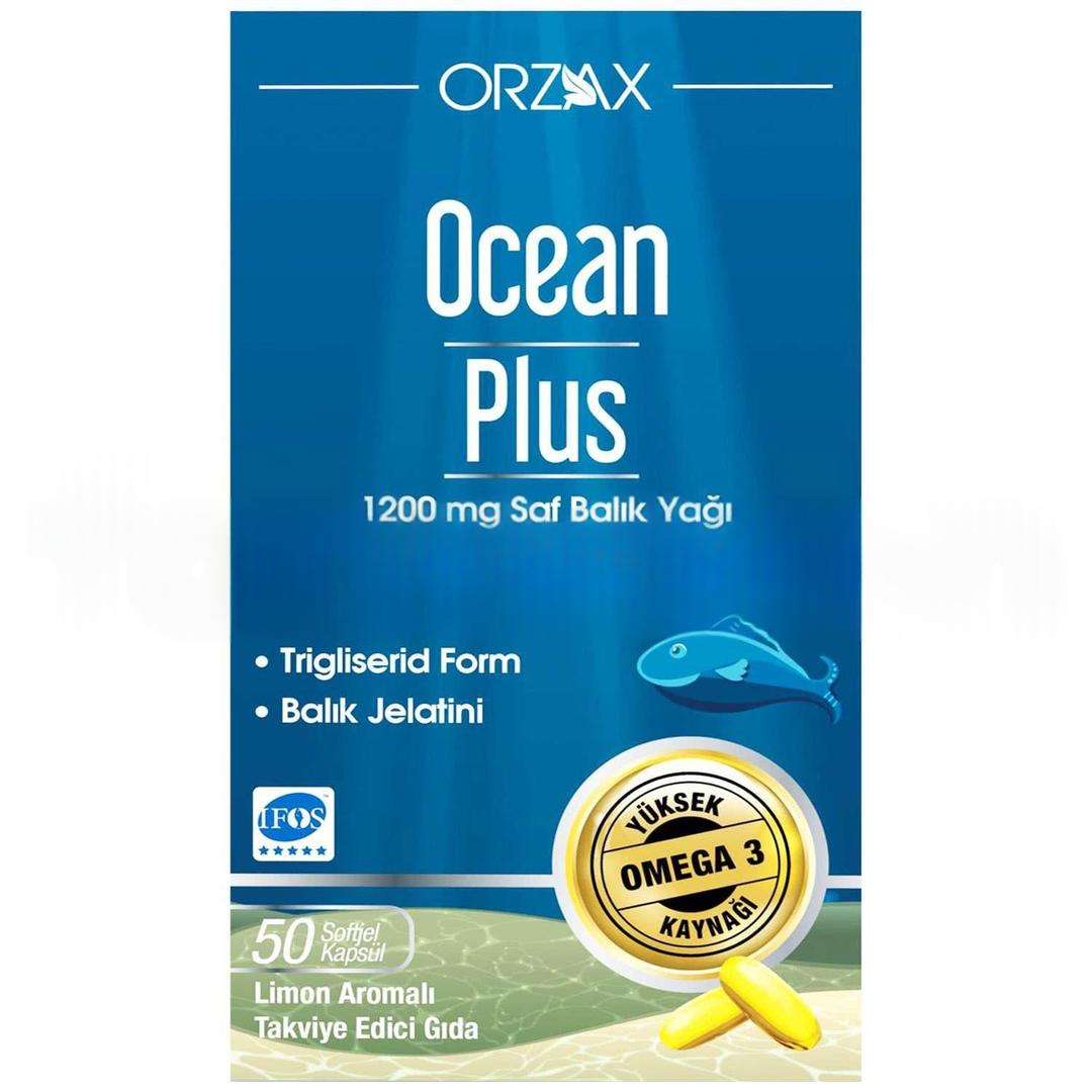 Ocean Plus 1200 mg 50 Kapsül - Eski Ambalaj