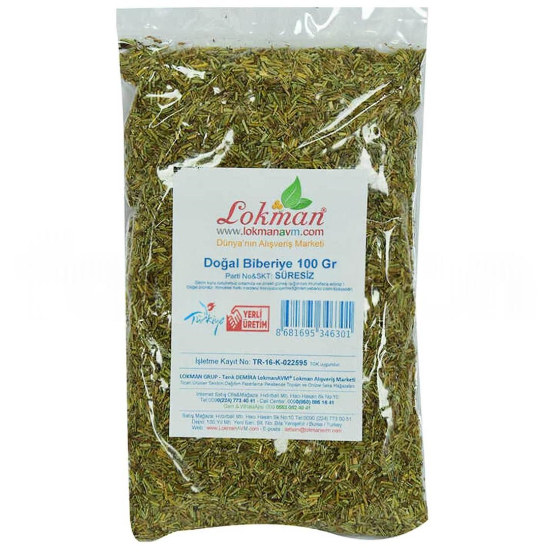 Lokmanavm Biberiye Doğal 100 gr