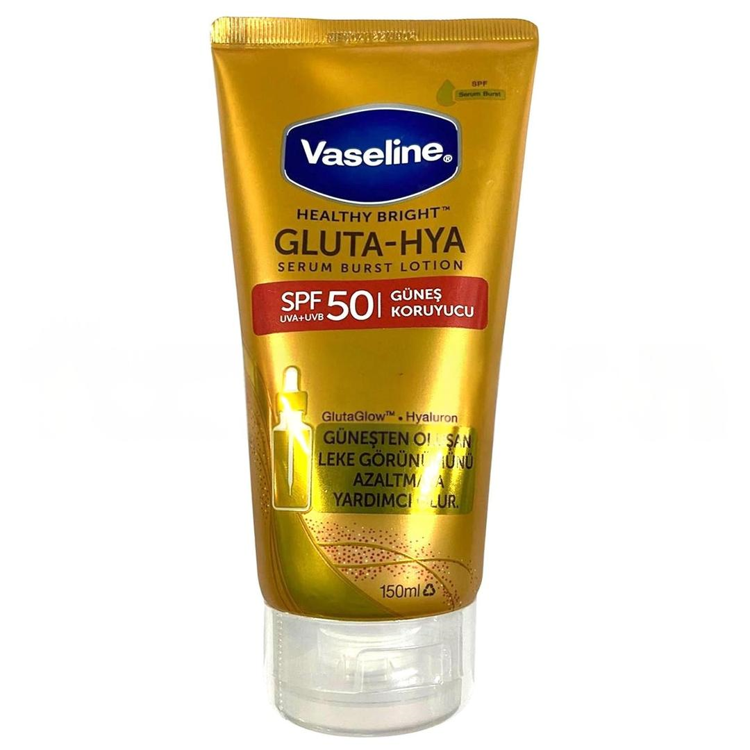 Vaseline Gluta-Hya Serum Etkili Vücut Losyonu Güneş Koruyucu 150 ml