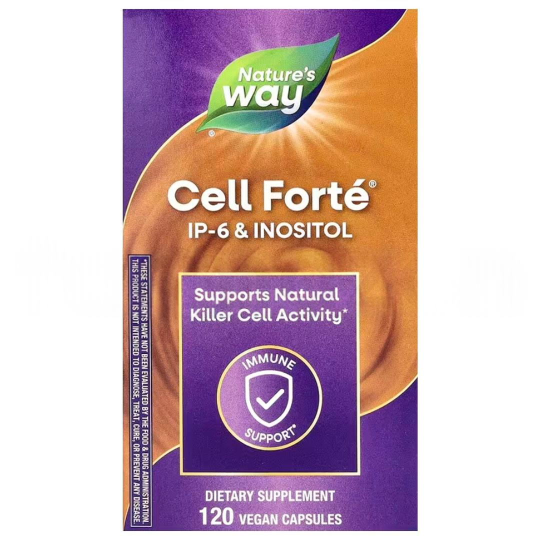 Nature's Way Cell Forte Ip-6 & Inositol 120 Vegan Capsules - İthal