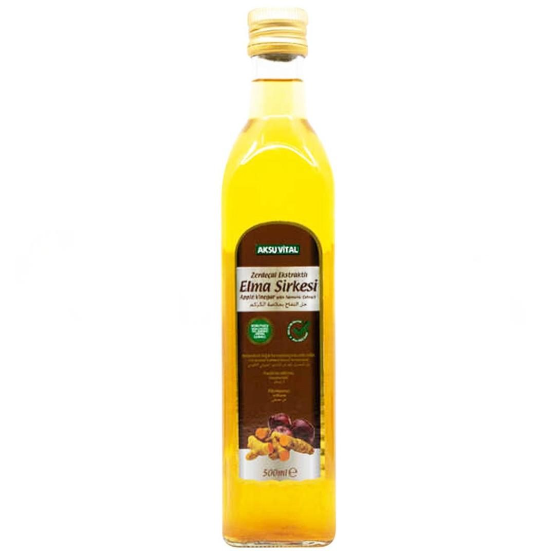 Aksu Vital Zerdeçallı Elma Sirkesi 500 ml