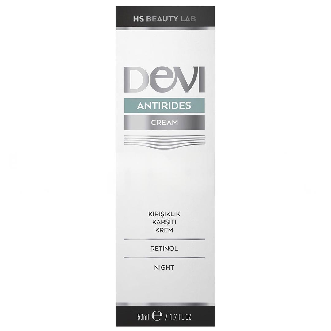 Devi Antirides Cream Kırışıklık Azaltıcı Koyu Halka Giderici Göz Altı Kremi 50 ml
