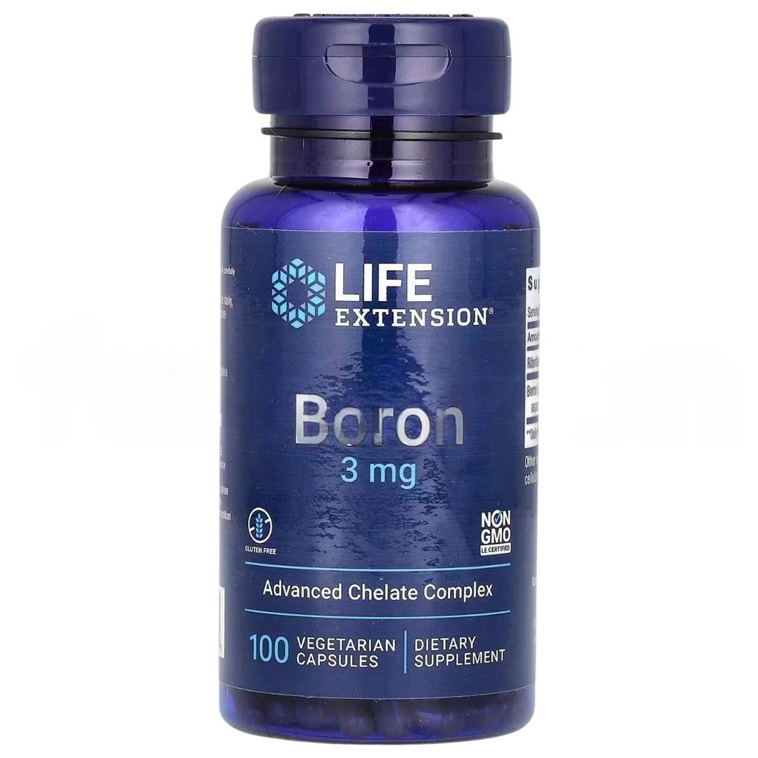Life Extension Boron 3 mg 100 Kapsül - İthal