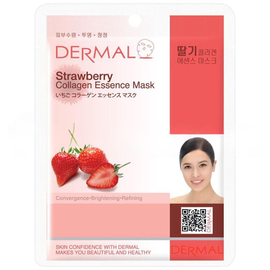 Dermal Çilek Özlü Kollajen Maskesi 23 gr