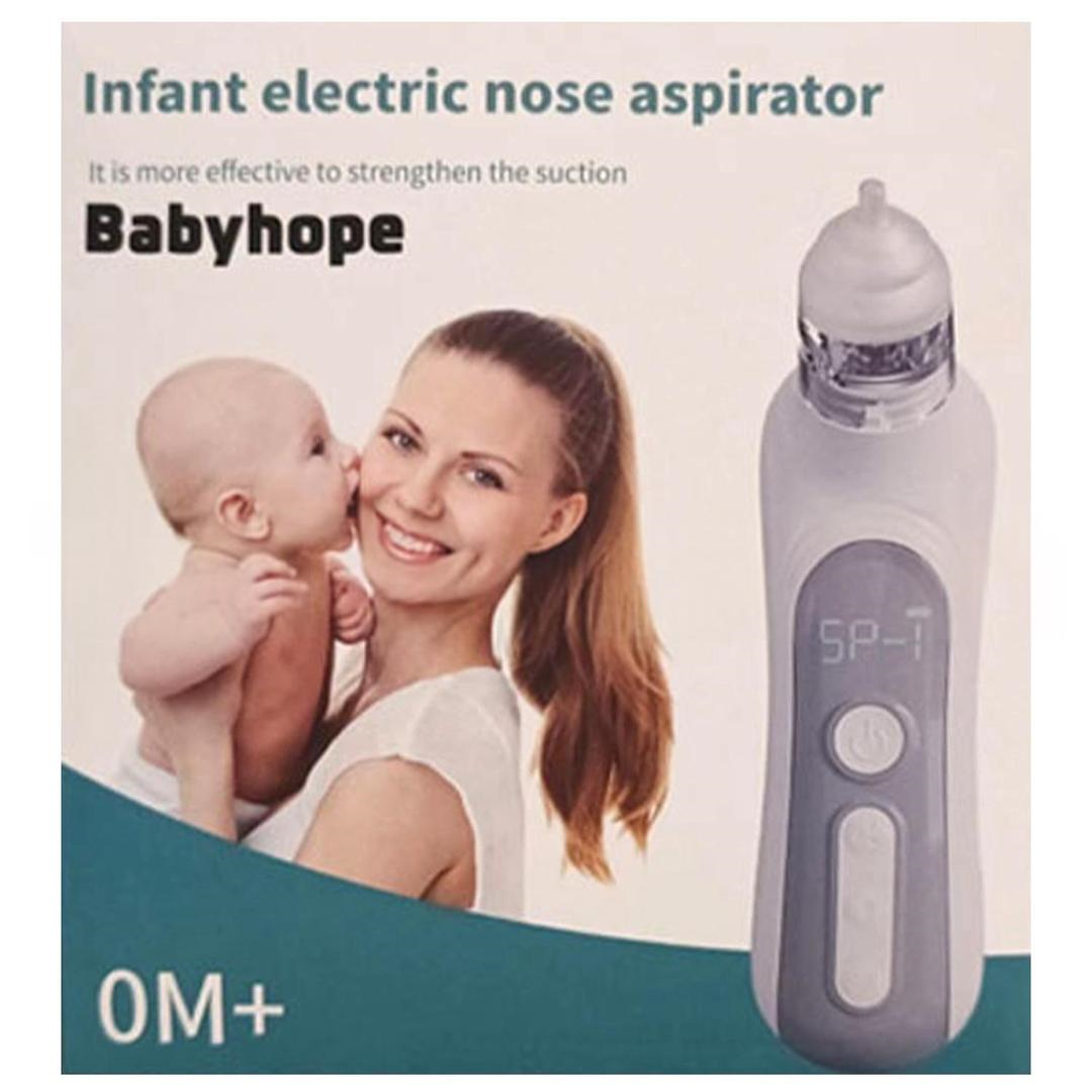 Babyhope Elektrikli Bebek Burun Aspiratörü 5 Seviye 0-10 Yaş Burun Temizleme Makinesi
