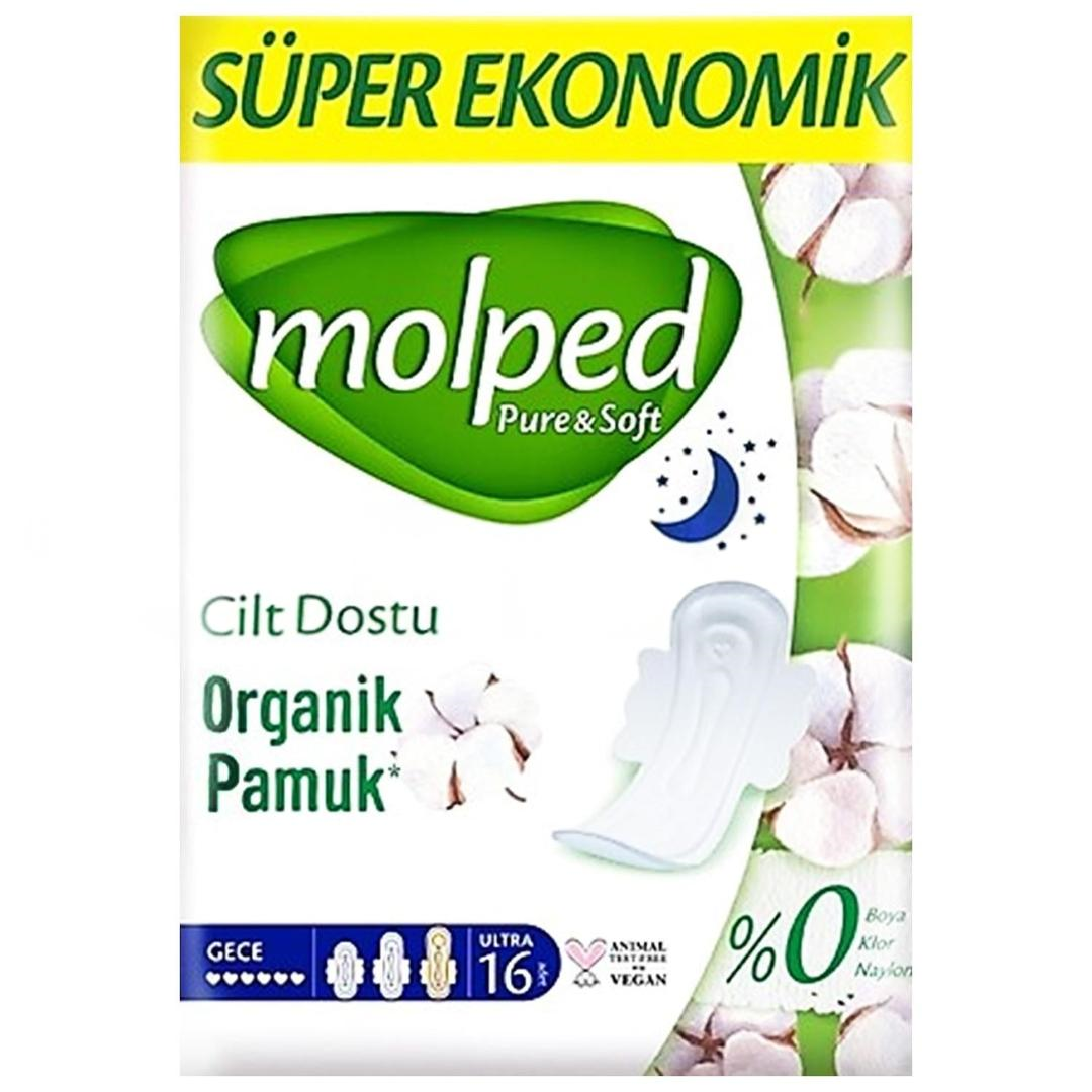 Molped Pure Soft Süper Ekonomi Gece 16'lı