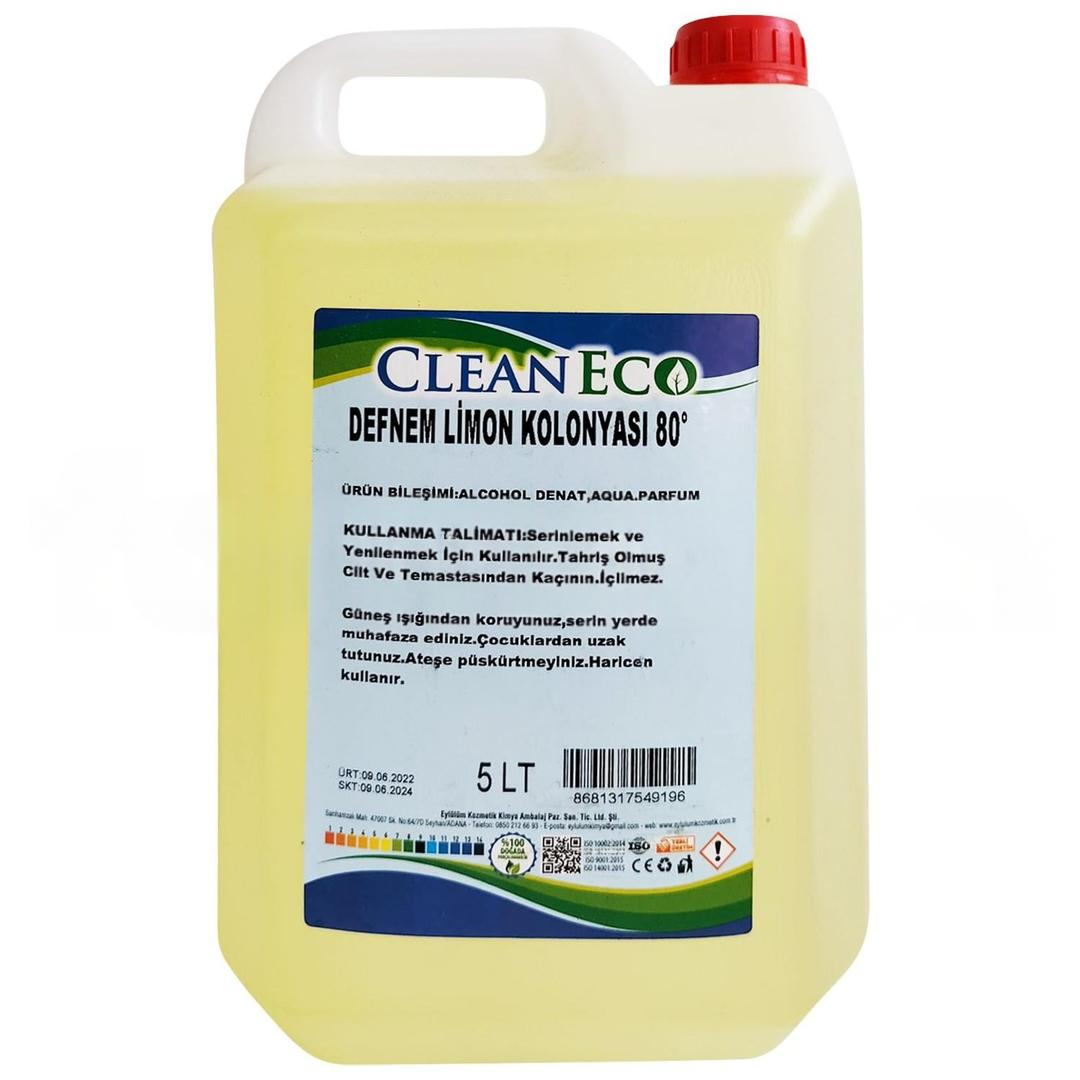 Defnem Limon Kolonyası 80 Derece 5 lt