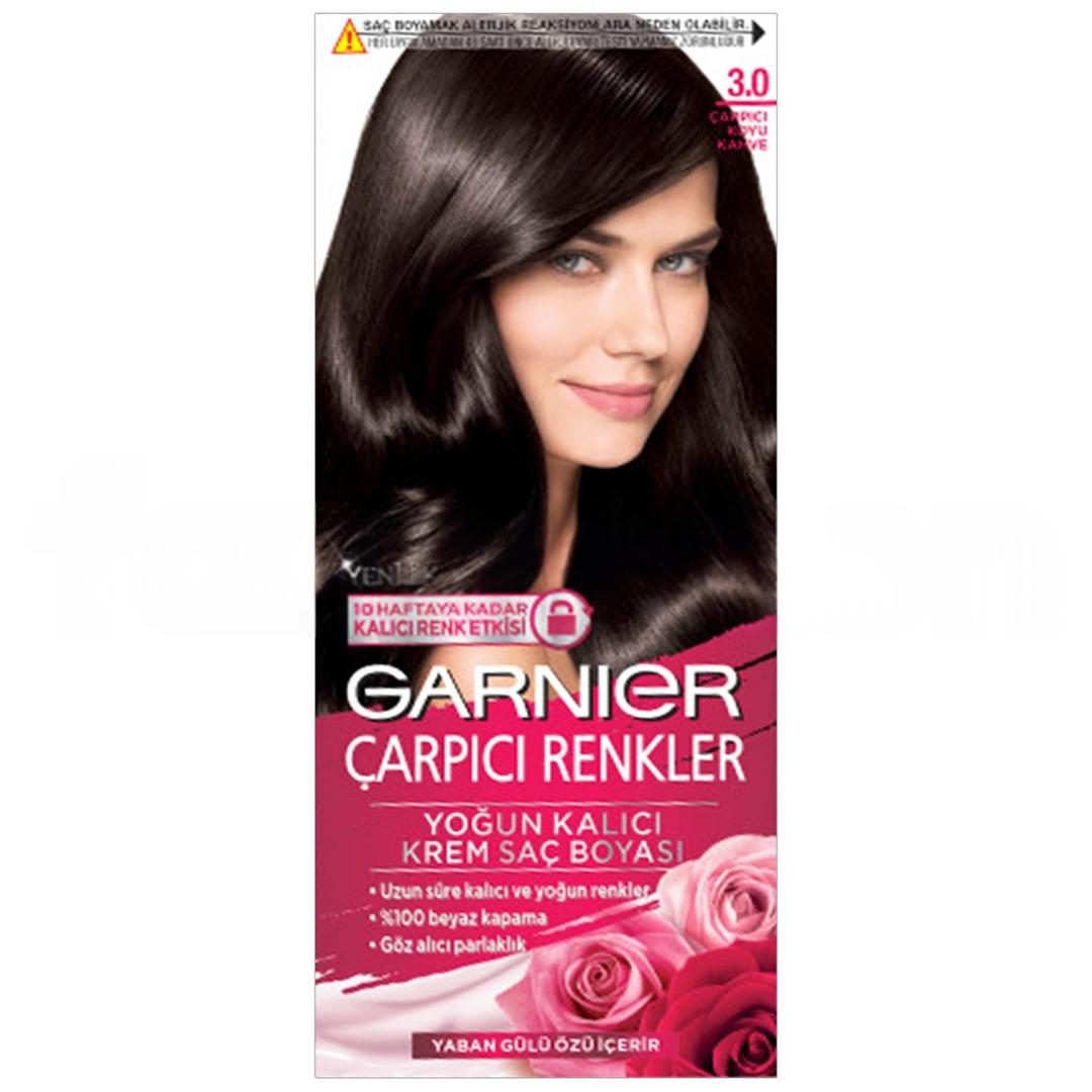 Garnier Color Naturel Çarpıcı Renkler Boya 3.0 Çarpici Koyu Kahve