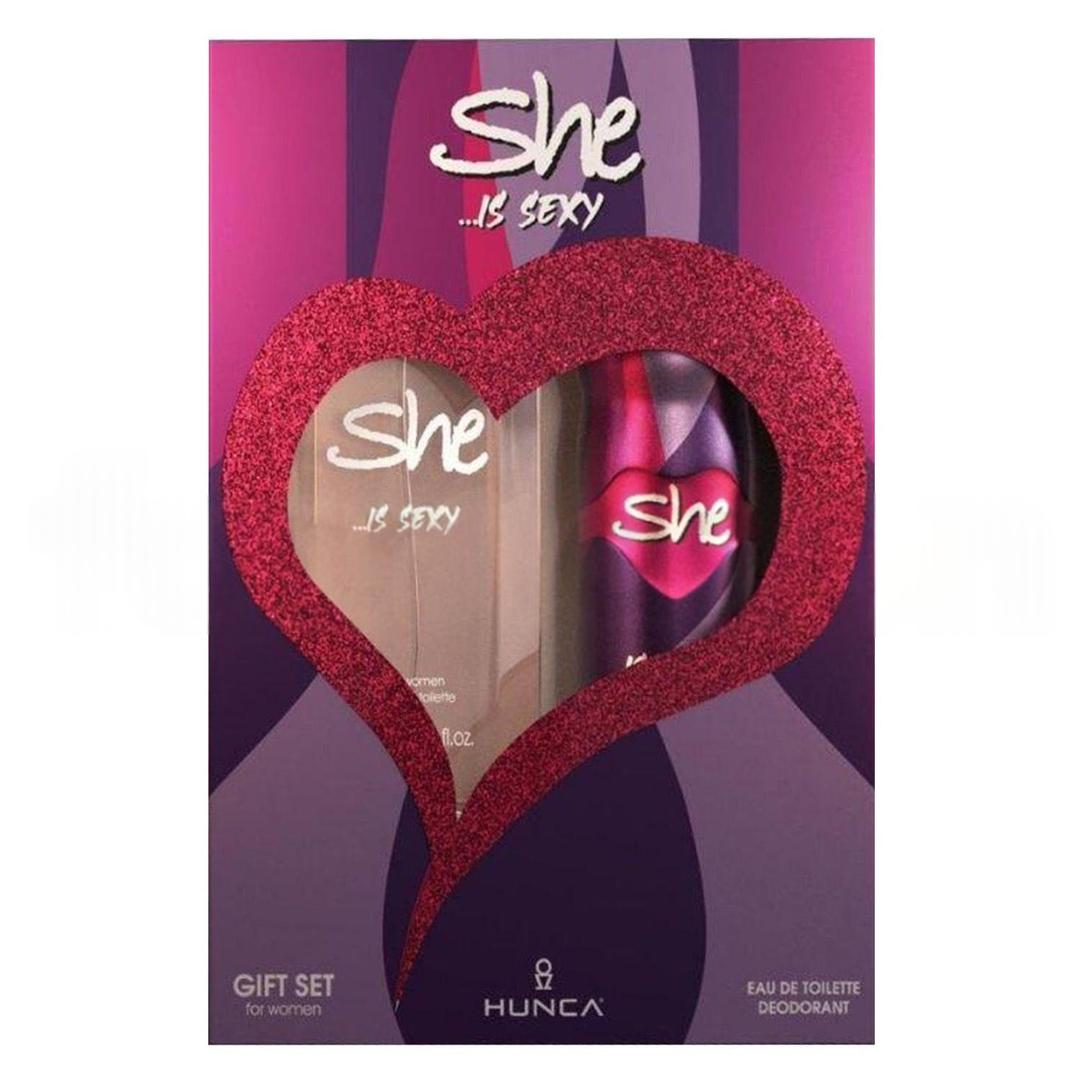 She Sexy Kadın Parfüm 50 ml + Kadın Deodorant 150 ml