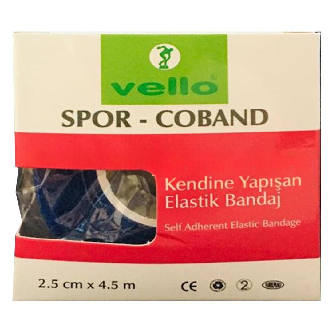 Vello Spor Coband 2,5cm x 4,5m