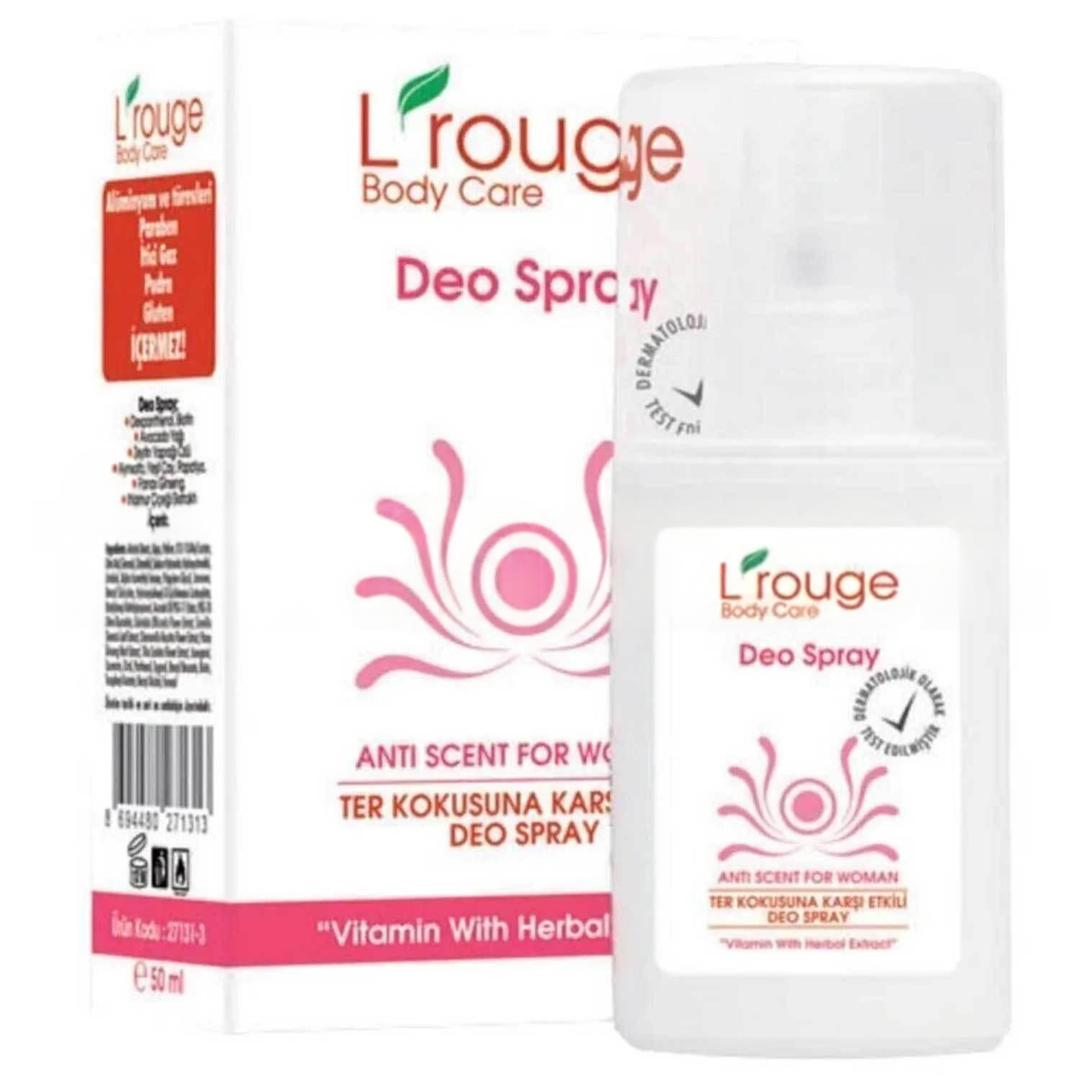 L'Rouge Deo Spray For Woman 50 ml