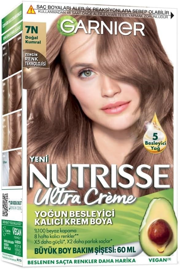 Garnier Nutrisse Ultra Creme 7N 60 ml Saç Boyası