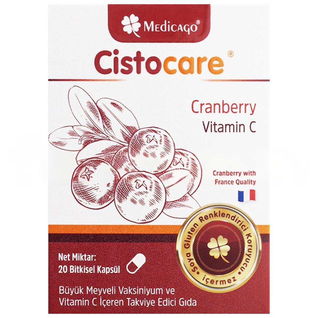 Medicago Cistocare Cranberry 20 Kapsül