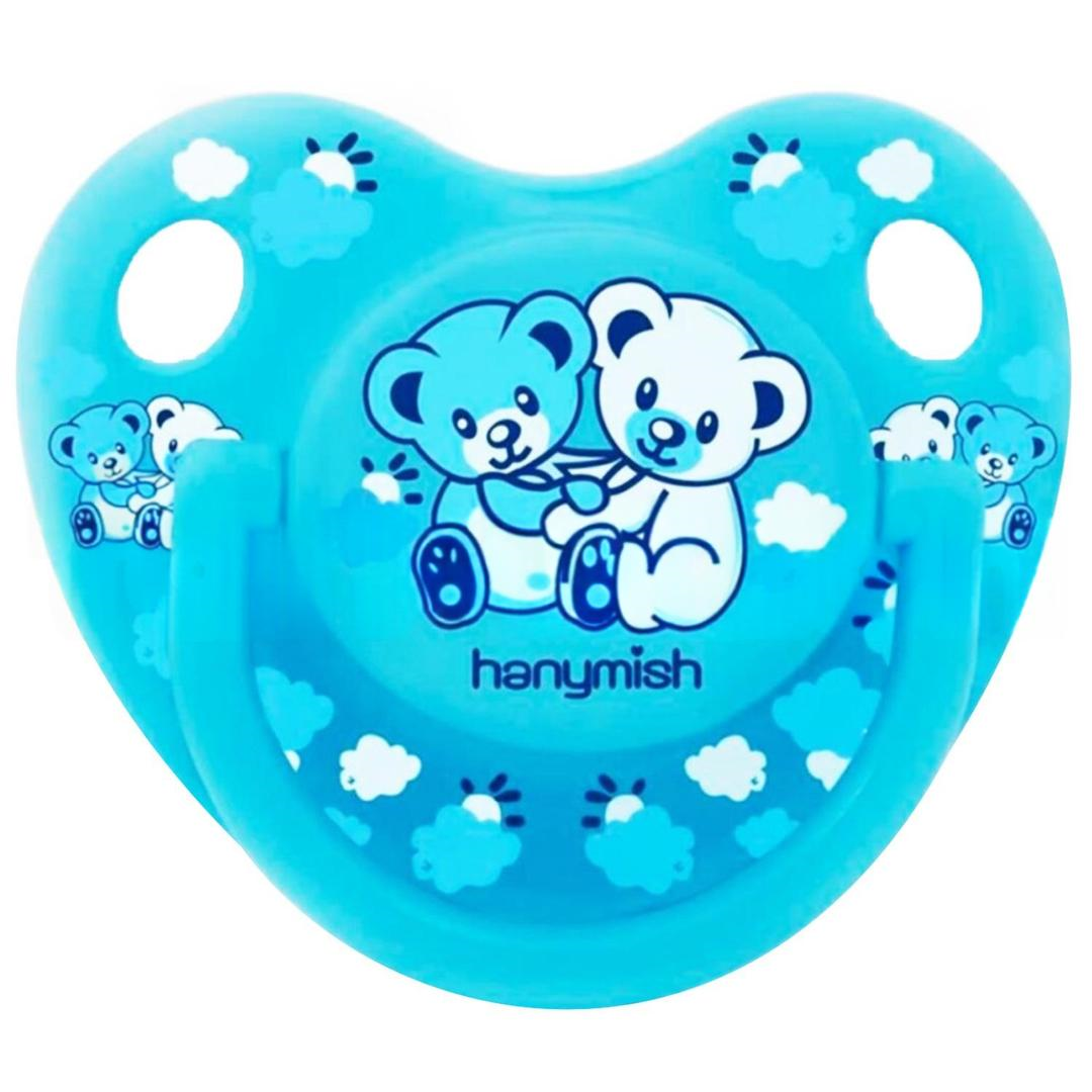 Hanymish Rainbow Damaklı Emzik 123 No: 3 Mavi - Eski Ambalaj