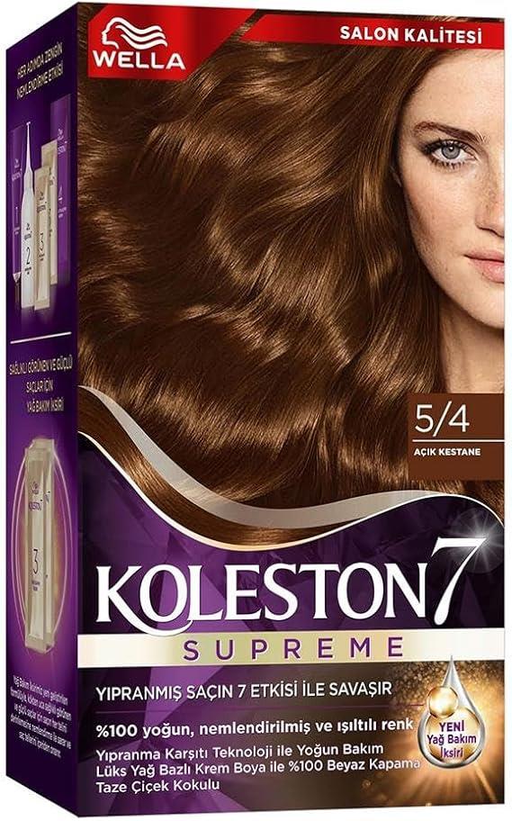 Wella Koleton 5/4 Açık Kestane Set Saç Boyası
