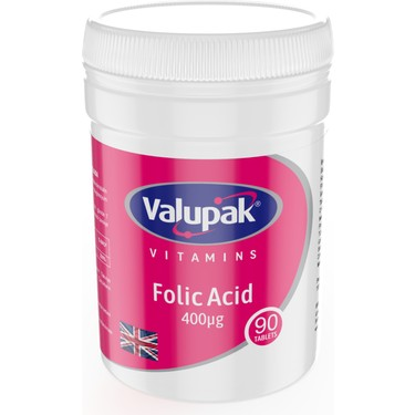 Valupak Folik Asit 90 Tablet