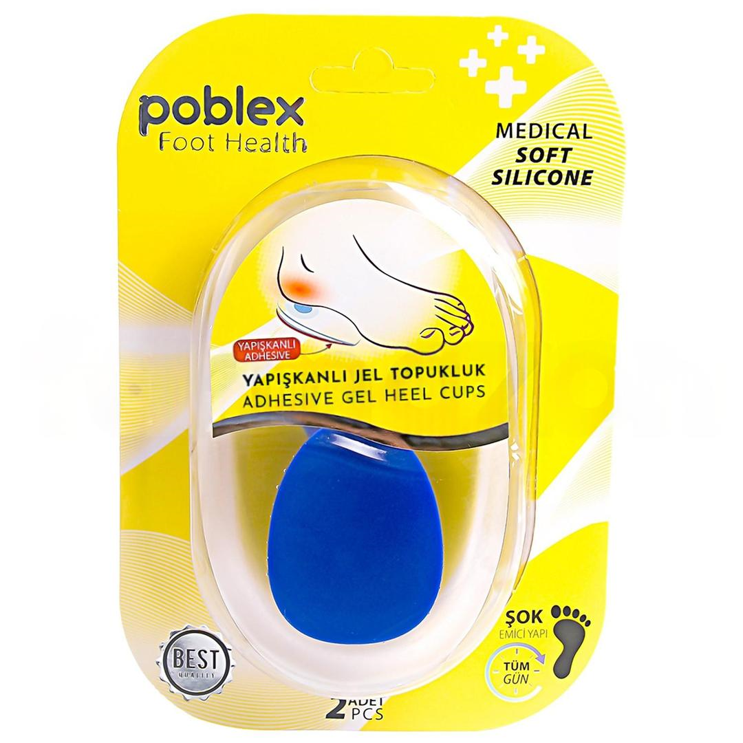 Poblex Yapışkanlı Silikon Jel Topukluk - Erkek