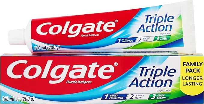 Colgate Üçlü Etki 4x150 ml Diş Macunu