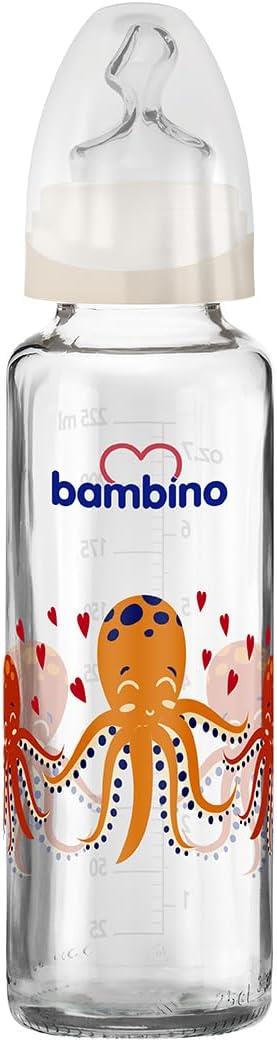 Bambino Ortodontik Cam Biberon 225 ml - Blister
