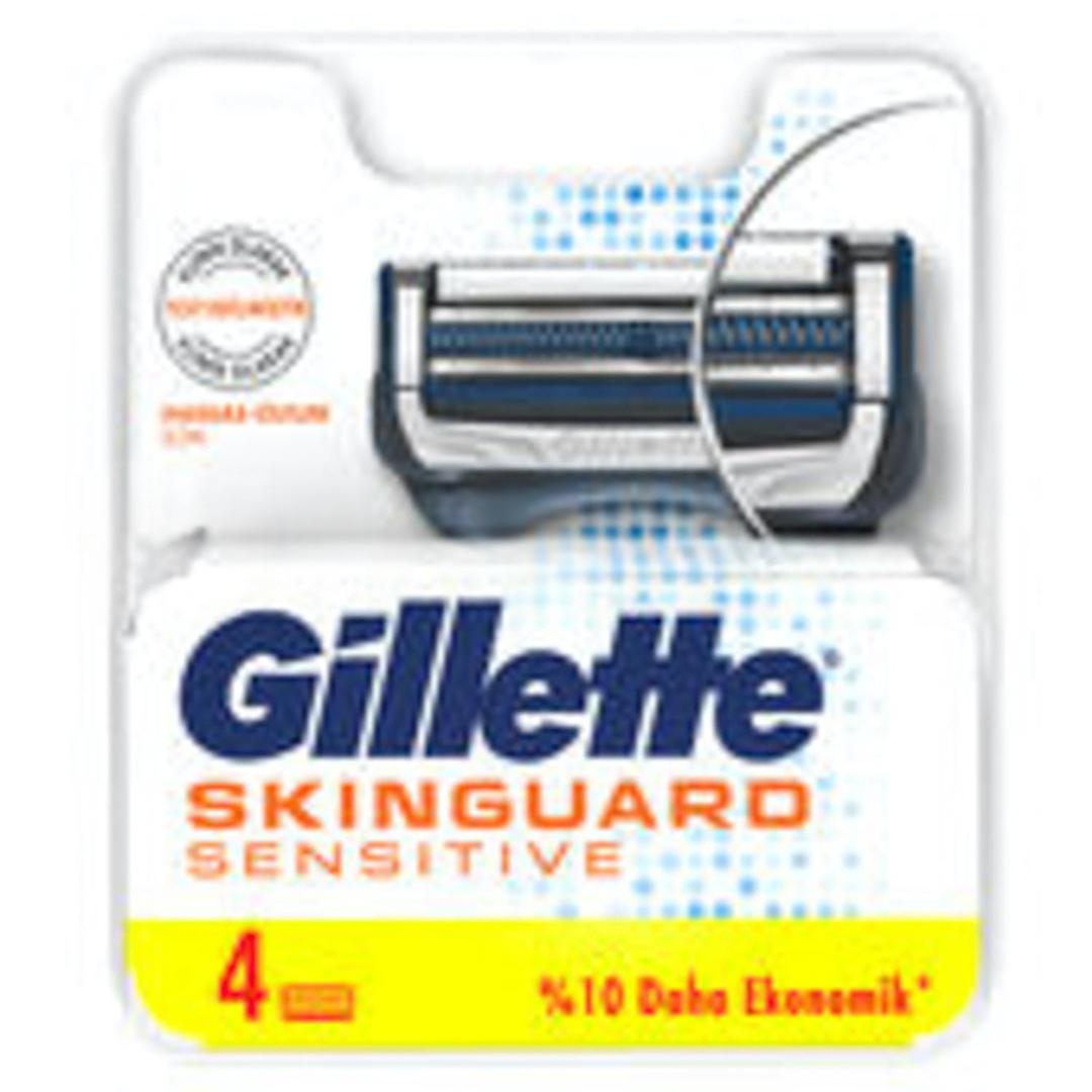 Gillette Skinguard Yedek Tıraş Bıçağı 4'lü