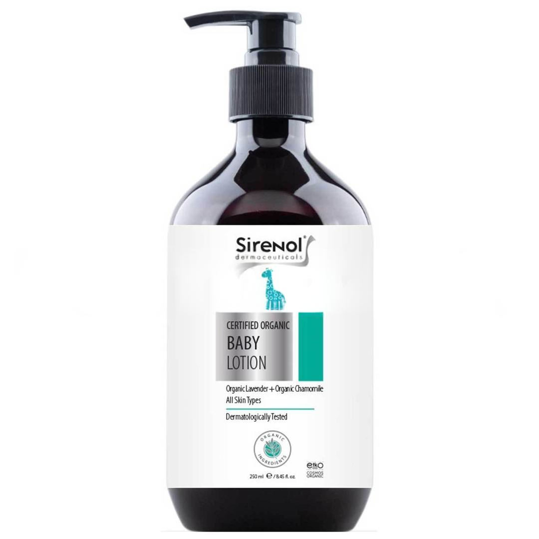 Sirenol Organik Sertifikalı Bebek Losyonu 250 ml
