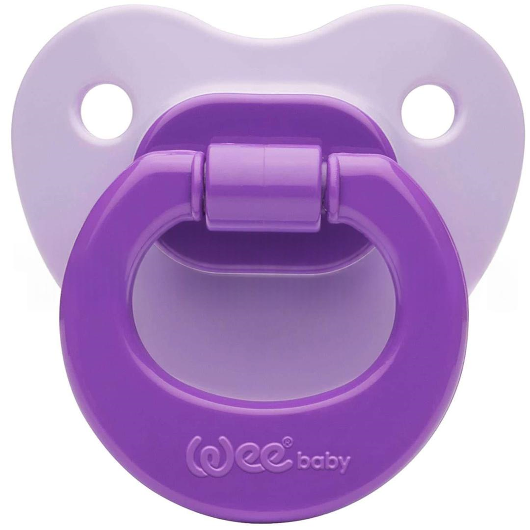Wee Baby 819 Damaklı Emzik No: 2 - Mor