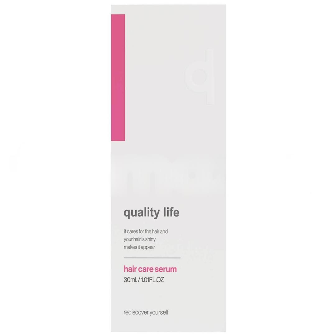 Quality Life Argan ve Keratin Saç Serumu Aşırı Yıpranmış ve Dökülen Saçlara Özel 30 ml