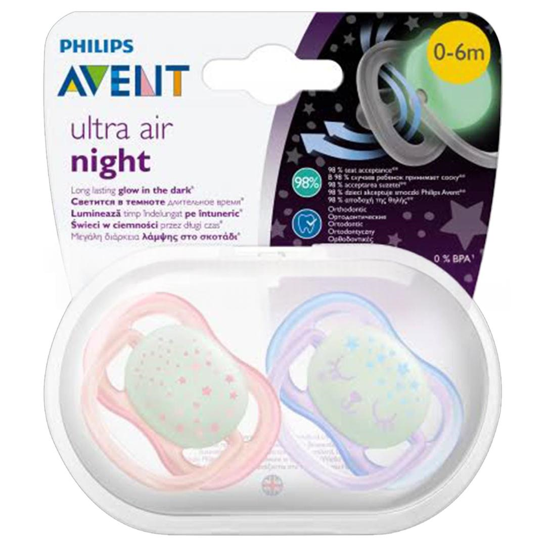 Avent SCF376/12 Ultra Air Night 0-6 Ay Emzik 2'li