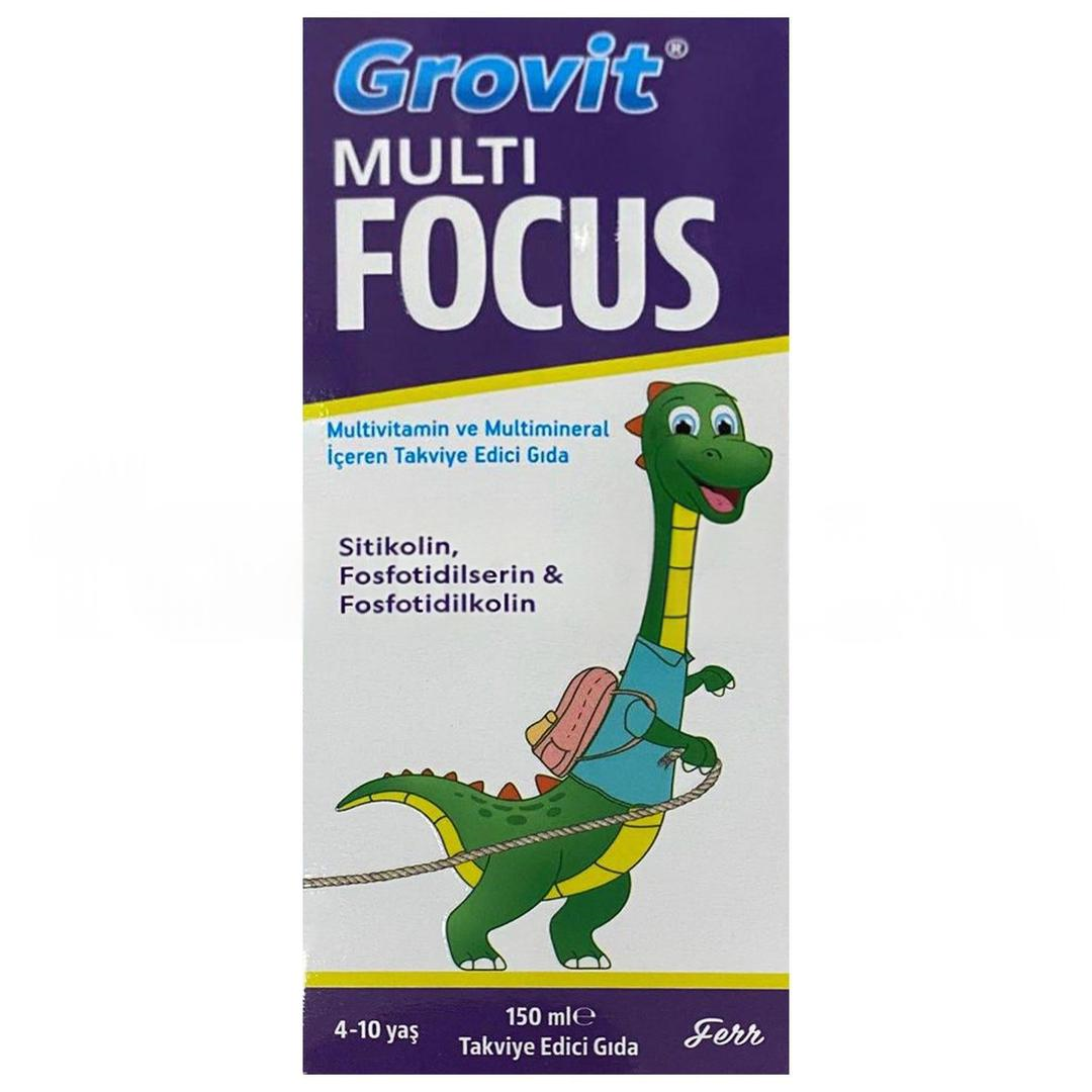 Grovit Multi Focus Şurup 150 ml