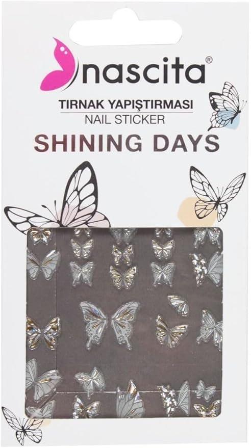 Nascita No:27 Butterfly Tırnak Stickerı